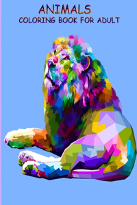Animals Coloring Book for Adult