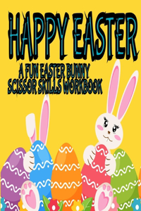 Happy Easter Scissor Skills Workbook