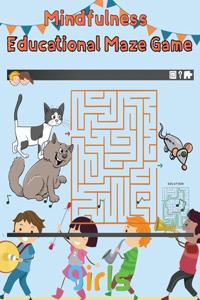 Mindfulness Educational Maze Game Girls