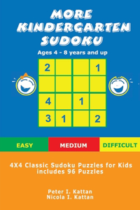 More Kindergarten Sudoku