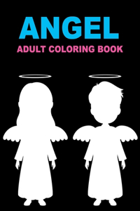 Angel Adult Coloring Book
