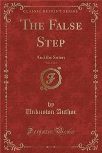 The False Step, Vol. 2 of 2