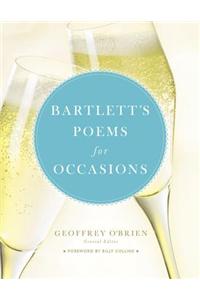 Bartlett's Poems for Occasions