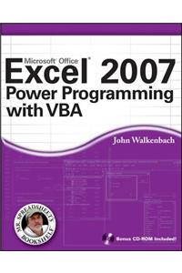 Excel 2007 Power Programming with VBA