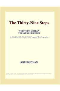 The Thirty-Nine Steps (Webster's Korean Thesaurus Edition)