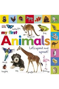 Tabbed Board Books: My First Animals