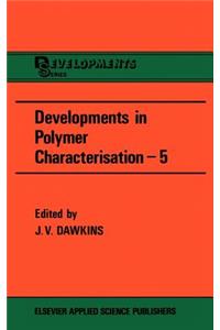 Developments in Polymer Characterization