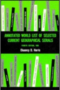 Annotated World List of Selected Current Geographical Serials