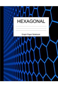 Hexagonal Graph Paper Notebook