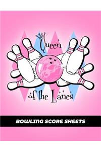Bowling Score Sheets