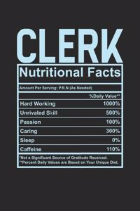 Clerk Nutritional Facts