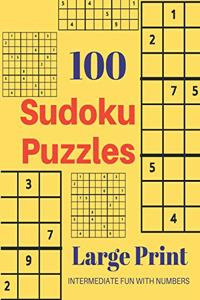 Sudoku Puzzles 100 Large Print