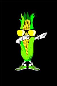 Funny dab dance dabbing corn journal