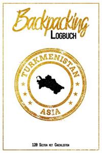 Backpacking Logbuch Turkmenistan Asia 120 Seiten mit Checklisten