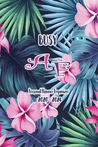 Busy AF Personal Planner Organizer 2020-2024