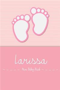Larissa - Mein Baby-Buch