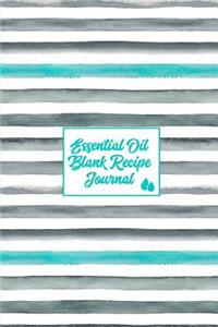 Essential Oil Blank Recipe Journal