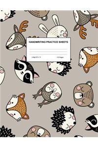 Handwriting Practice Sheets