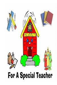 Special Teacher Lined Journal Pages