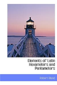 Elements of Latin Hexameters and Pentameters
