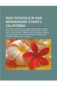 High Schools in San Bernardino County, California