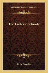 The Esoteric Schools