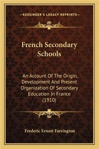 French Secondary Schools