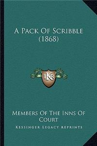 A Pack of Scribble (1868)