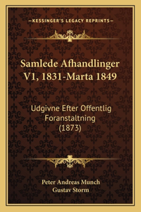 Samlede Afhandlinger V1, 1831-Marta 1849