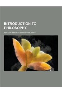 Introduction to Philosophy