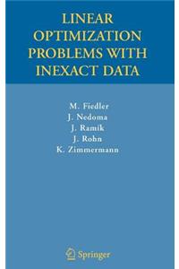 Linear Optimization Problems with Inexact Data