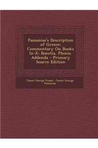 Pausanias's Description of Greece