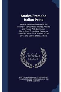 Stories from the Italian Poets