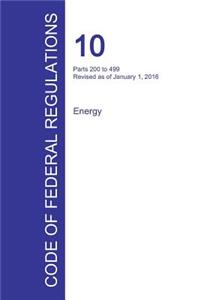 Code of Federal Regulations Title 10, Volume 3, January 1, 2016