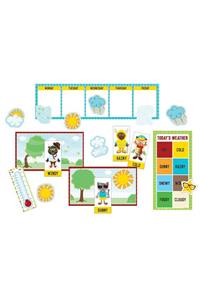 Hipster Weather Mini Bulletin Board Set