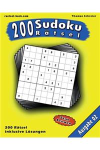 200 Sudoku Rätsel, Ausgabe 2