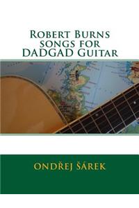 Robert Burns songs for DADGAD Guitar