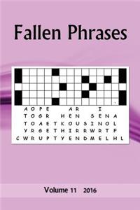 Fallen Phrases: Volume 11 2016