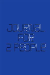 Journal For 2 People