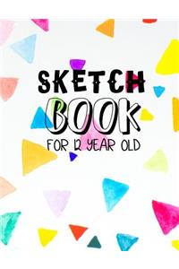 Sketch Book For 12 Year Old