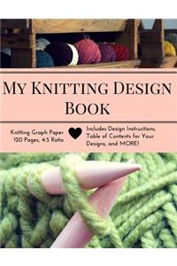 Knitting Design Graph Paper Book 4