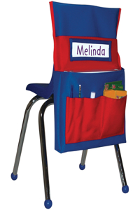 Chairback Buddy(tm) Pocket Chart Storage