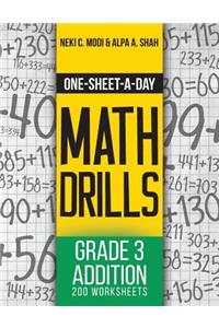 One-Sheet-A-Day Math Drills