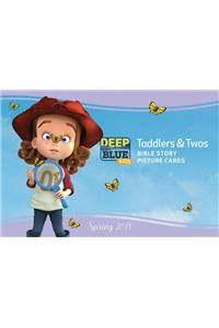 Deep Blue Kids Toddlers & Twos Bible Story Picture Cards Spring 2018