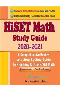 HiSET Math Study Guide 2020 - 2021