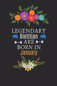 Legendary Dietitian are born in January