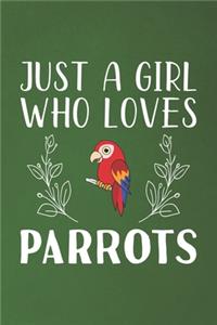 Just A Girl Who Loves Parrots