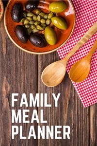 Weekly Family Meal Planner for Busy Families and Couples