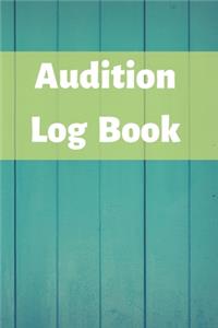 Audition Log Book