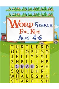 Word Search For For Kids Ages 4-6